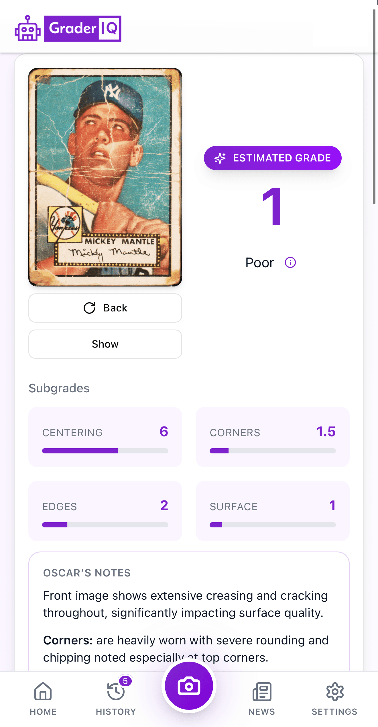 GraderIQ mobile screenshot 2